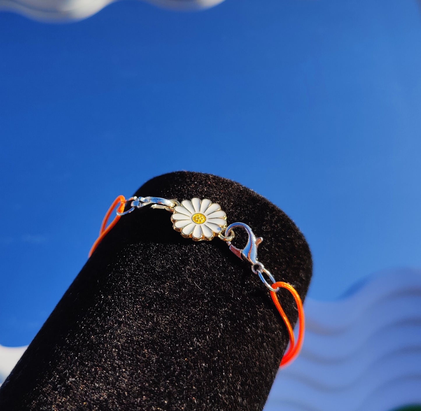 Bracelet ajustable interchangeable Orange