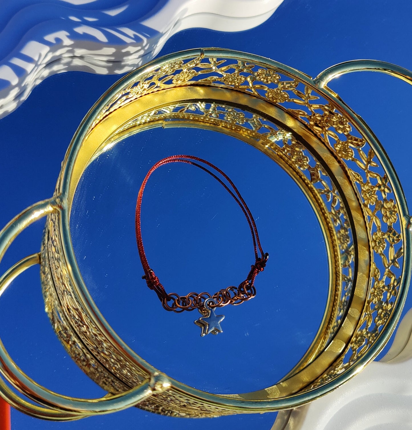 Bracelet ajustable interchangeable Marron