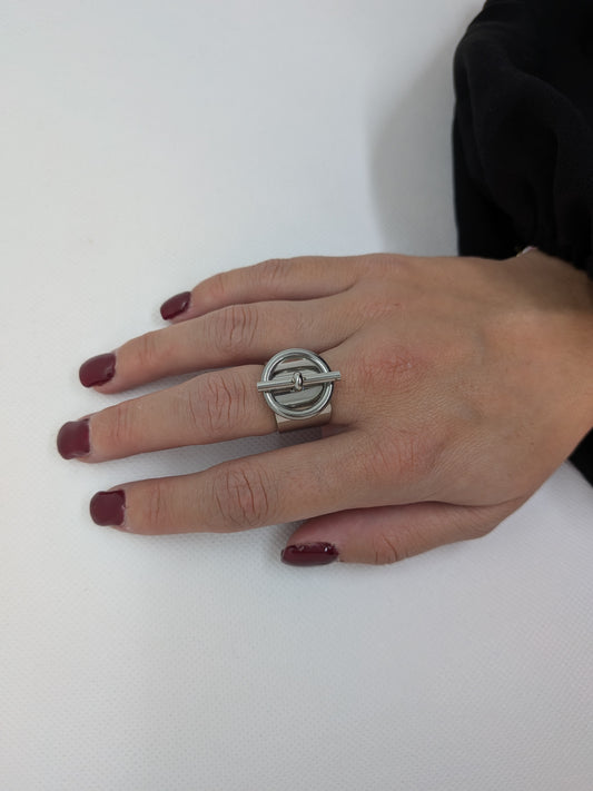 Bague Orbe Sélénite