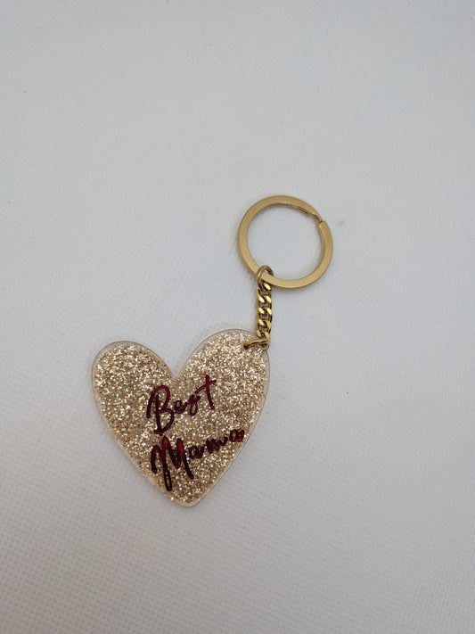 Porte clé "Best mama"