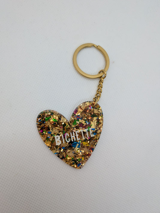 Porte clé "Bichette"